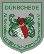 Wappen St. Sebastianus Sch&uuml;tzenbruderschaft D&uuml;nschede